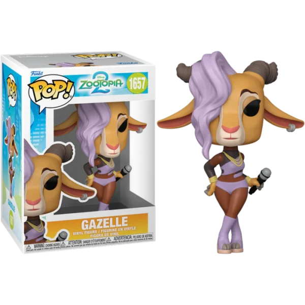 FunkoPocketPop_Zootopia2-WelcometotheUrbanJungleFigureBundle_Setof6_7_4db4380c-9196-480a-8c7b-4bde37c4c1c6 GAZELLE 1657 ZOOTOPIA 2 POP - Image 1
