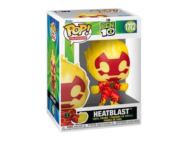 FUNKO POP BEN 10 HEATBLAST 1772 - Image 2