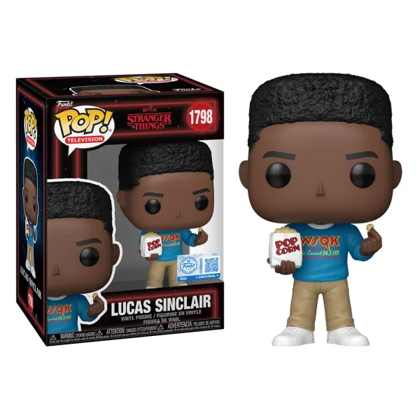 lucas-sinclair-with-x-cvmqucbhyx LUCAS SINCLAIR STRANGER THINGS POP 1798 - Image 1