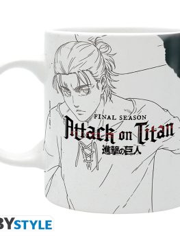 TAZA DE CERAMICA ATTACK ON TITAN