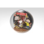 PUREMIND SNOOPY NIGHT OF MUSIC WOODEN CRYSTAL BALL - Image 3