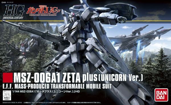 MSZ-006A1 ZETA PLUS(UNICORN VER.) TRANSFORMABLE MOBILE SUIT - Image 2