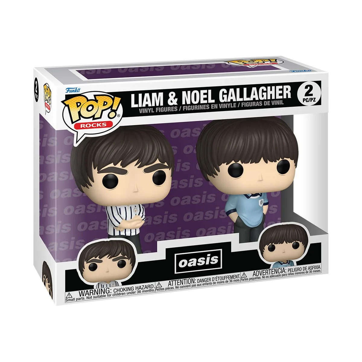 liam_and_noel_gallagher_oasis_funko_pop_2_pack OASIS LIAM Y NOEL GALLAGHER POP 2 - Image 1