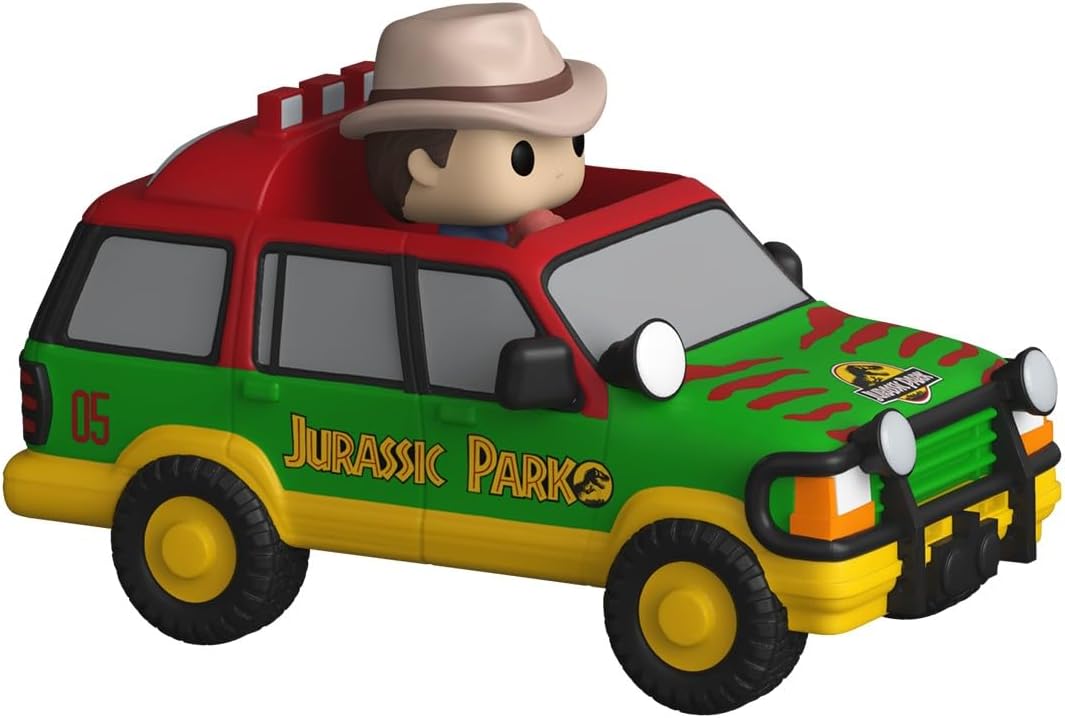 513uVCO5tTL._AC_SL1300_ BITTY POP RIDES DR. ALAN GRANT AND JURASSIC SUV - Image 1