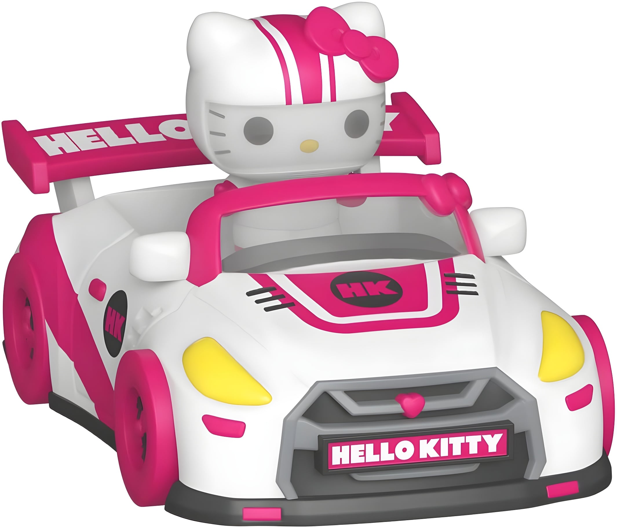 61BvERW+2fL._AC_SL1300__upscaled BITTY POP RIDES HELLO KITTY IN RACECAR - Image 1