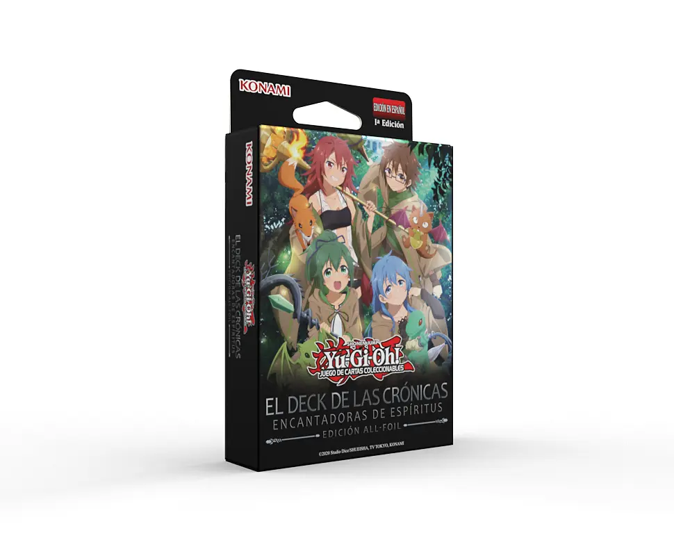 CH02-Tuck-01-SP-1 TCG YU GI OH EL DECK DE LAS CRONICAS ENCANTADORAS DE ESPIRITUS - Image 1