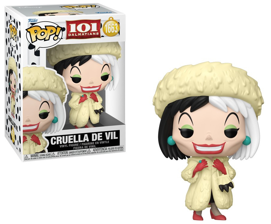 cruella_1663__87363 CRUELLA DEVIL 101 DALMATIANS POP1663 - Image 1