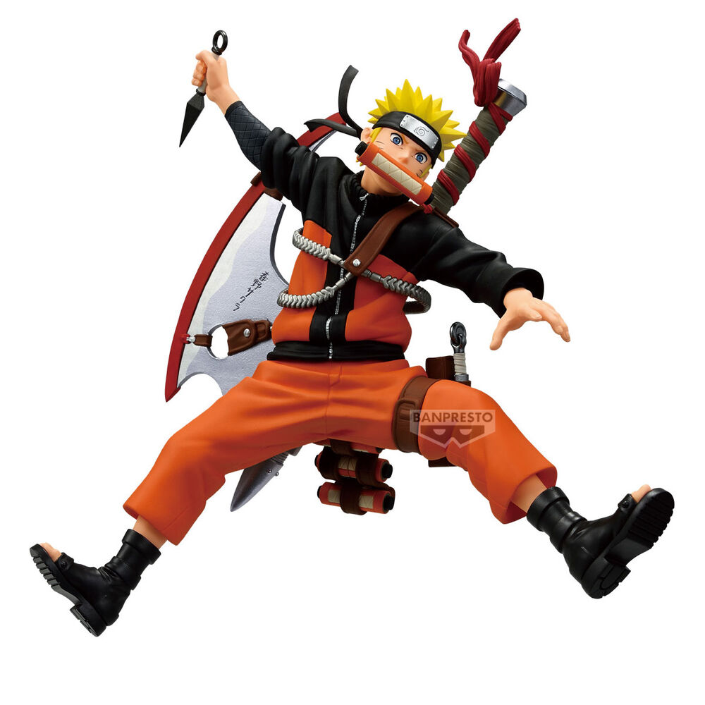 img_412406_0d05ac8c3e604b819a09c3c5464cdee1_1 BANPRESTO NARUTO SERIES 33 VIBRATION STARS NARUTO UZUMAKI - Image 1