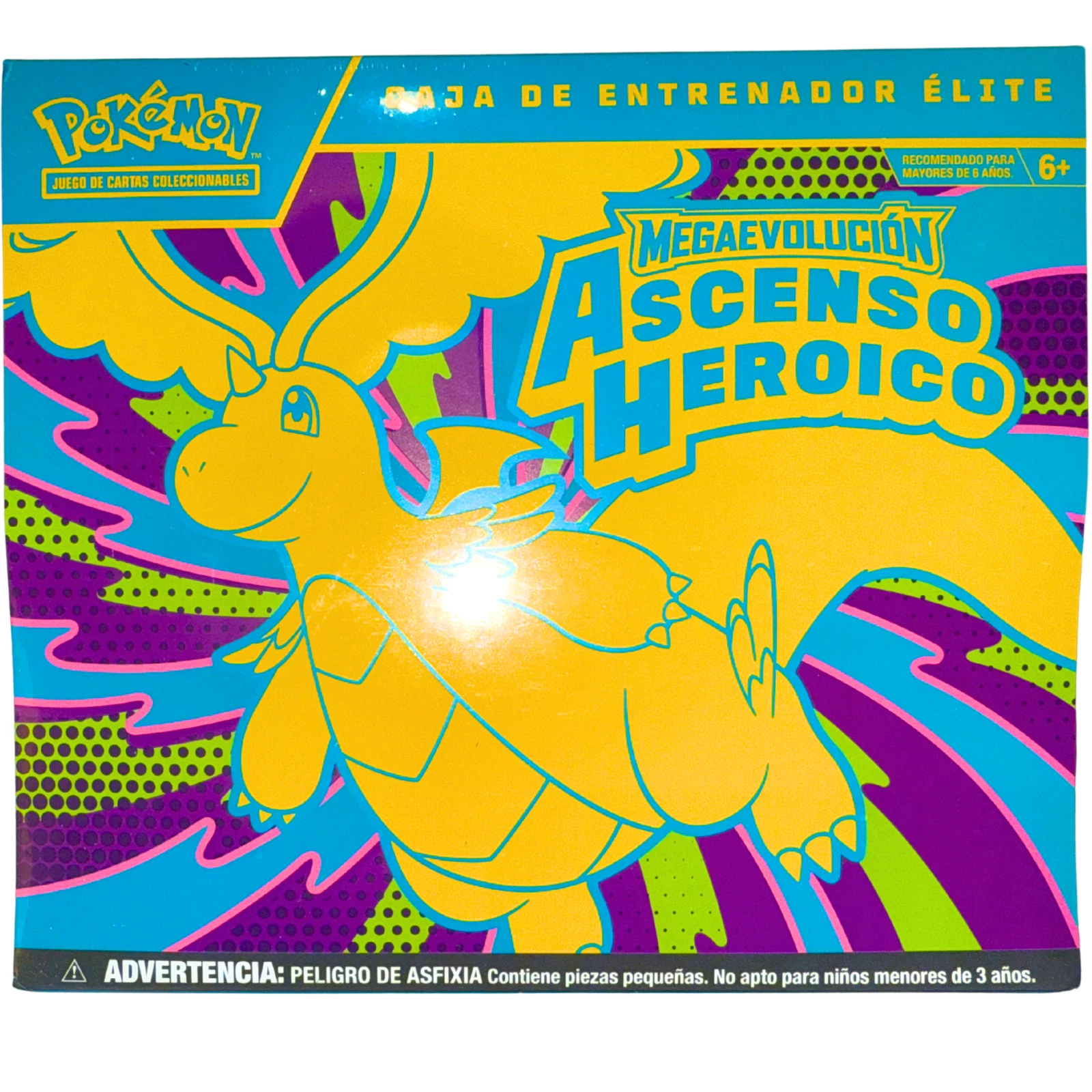 s-l1600 (1) CAJA DE ENTRENADOR ELITE MEGA EVOLUCION ASCENSO HEROICO - Imagen 1
