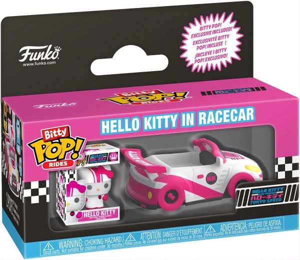 BITTY POP RIDES HELLO KITTY IN RACECAR - Image 2