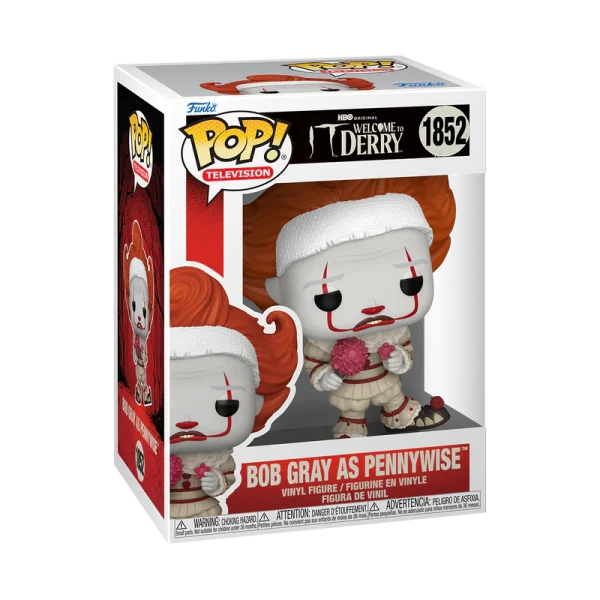 IT WELCOME TO DERRY BOB GRAY AS PENNYWISE POP 1852 - Image 2