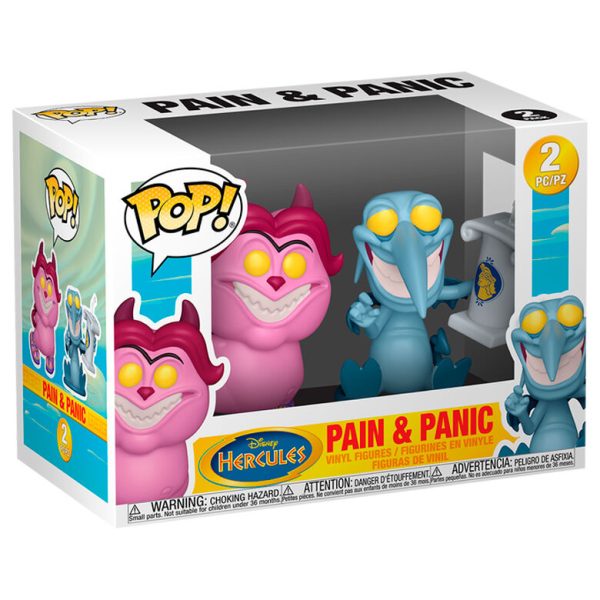FUNKO POP DISNEY HERCULES PAIN Y PANIC 2 PC/PZ - Image 2