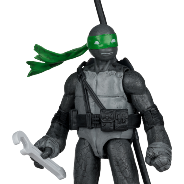 TEENAGE MUTANT NINJA TURTLES BLACK WHITE & GREEN DONATELLO MCFARLANE - Image 2
