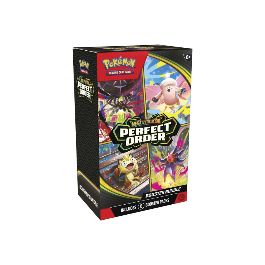 Pokemon-TCG-Perfect-Order-Booster-Bundle 6 BOOSTER PACKS PERFECT ORDER POKEMON TCG - Imagen 1