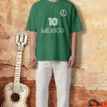 PLAYERA VERDE 10 MEXICO-M