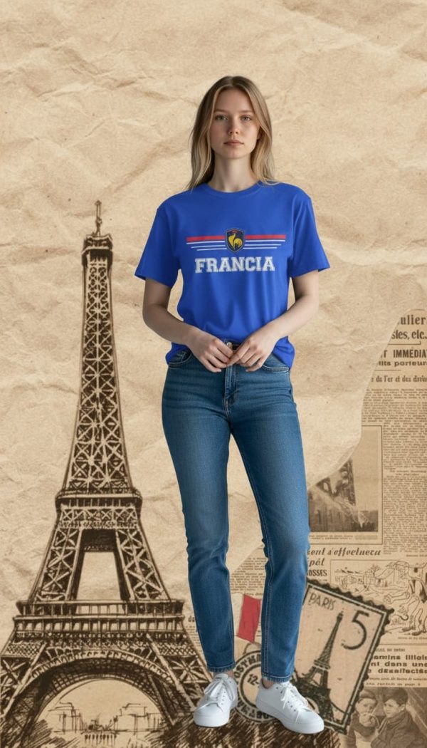 PLAYERA AZUL FRANCIA-EG - Image 2