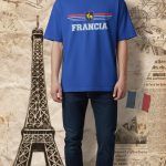 PLAYERA AZUL FRANCIA-EG