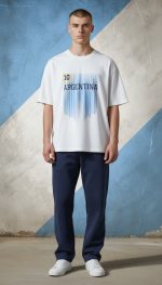 PLAYERA BLANCA ARGENTINA-EG