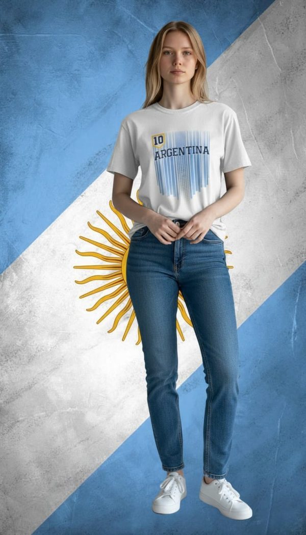 PLAYERA BLANCA ARGENTINA-EG - Image 2