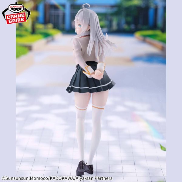 BANPRESTO ALYA HIDES HER FEELINGS GLITTER&GLAMOURS ALYA SCHOOL UNIFORM VER - Image 3