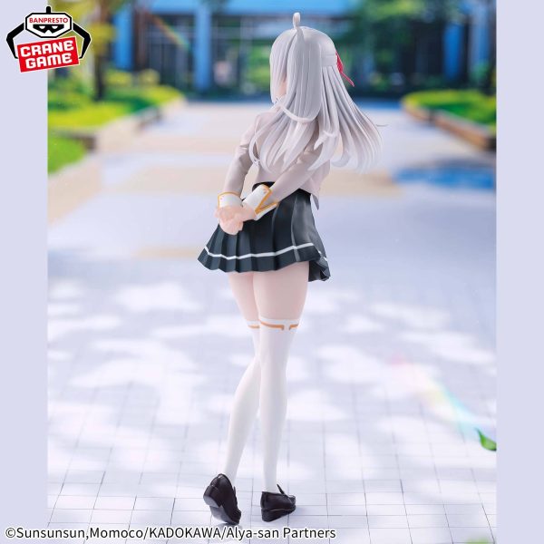 BANPRESTO ALYA HIDES HER FEELINGS GLITTER&GLAMOURS ALYA SCHOOL UNIFORM VER - Image 4