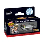 MARTY MCFLY AND TIME MACHINE BITTY POP - Image 2