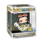 ONE PIECE NICO ROBIN WHITH MINI MERRY II POP 132 - Image 2