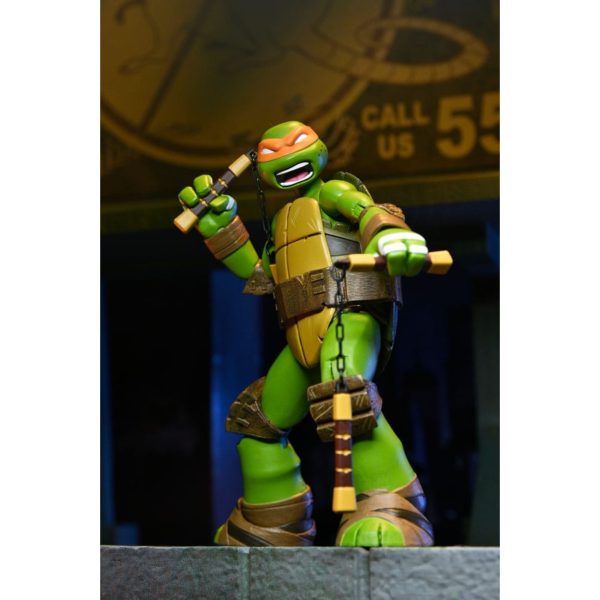 NECA TEENAGE MUTANT NINJA TURTLES MICHELANGELO - Image 9