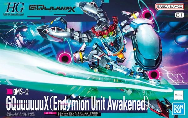 BANDAI HOBBY HG 1/144 GQUUUUUUX-ENDYMION UNIT AWAKE - Image 6