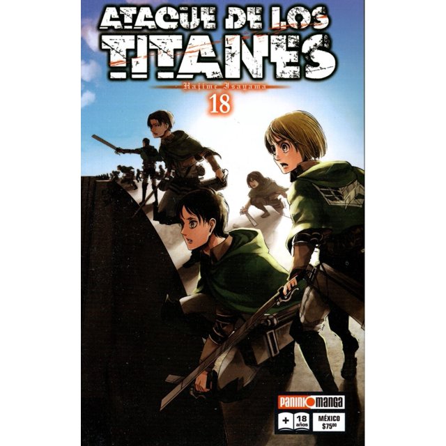550fa463-9e01-4b9a-a981-88790fcbe51a.75d2b5182ef2ef2c7fbf001cc3b827ef MANGA ATAQUE DE LOS TITANES 18 PANINI - Image 1