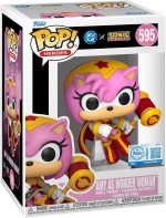 FUNKO DC X SONIC AMY AS WONDER WOMAN POP 595 - Image 2