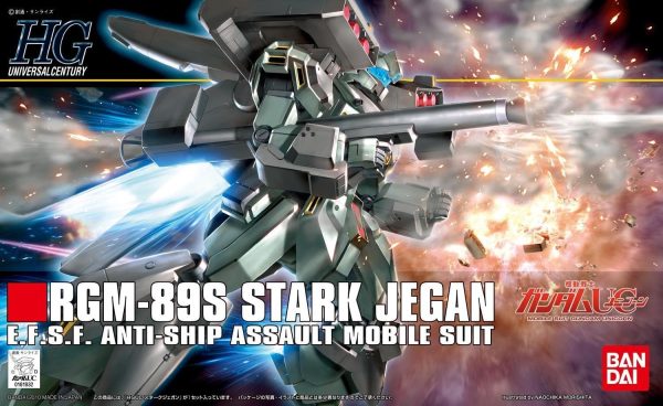 BANDAI HOBBY 1/144 HGUC STARK JEGAN - Image 2