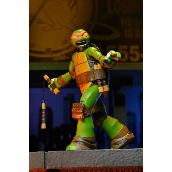 NECA TEENAGE MUTANT NINJA TURTLES MICHELANGELO - Image 8