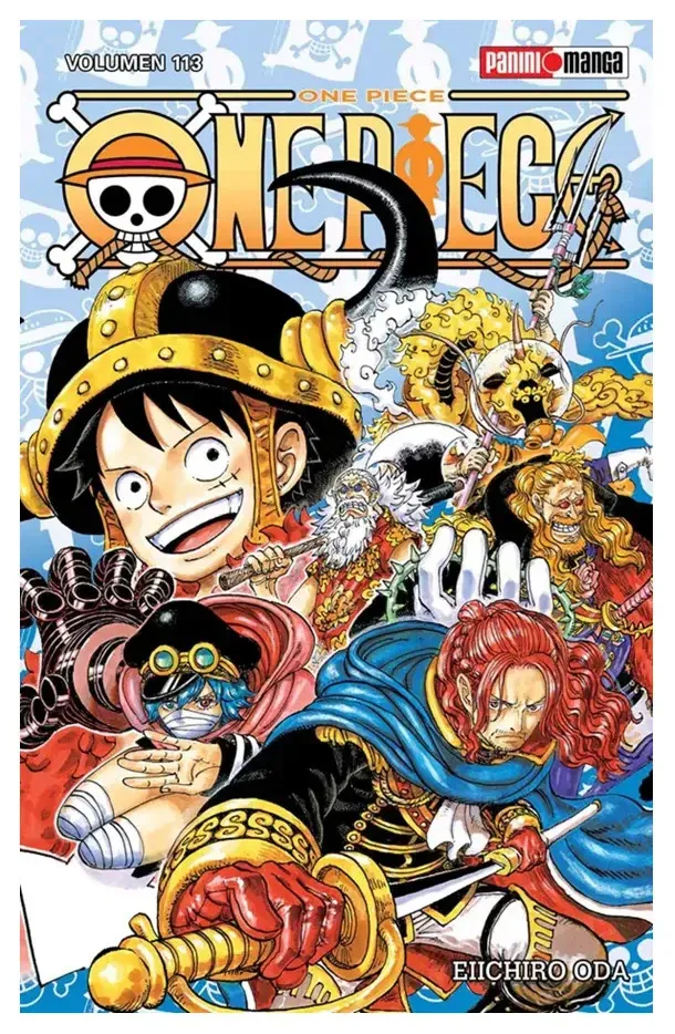 D_NQ_NP_2X_878689-MLA110255322064_052026-F MANGA ONE PIECE VOLUMEN 113 PANINI - Image 1