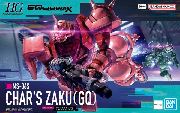 BANDAI HOBBY HG 1/144 CHARS ZAKU GQ - Image 9