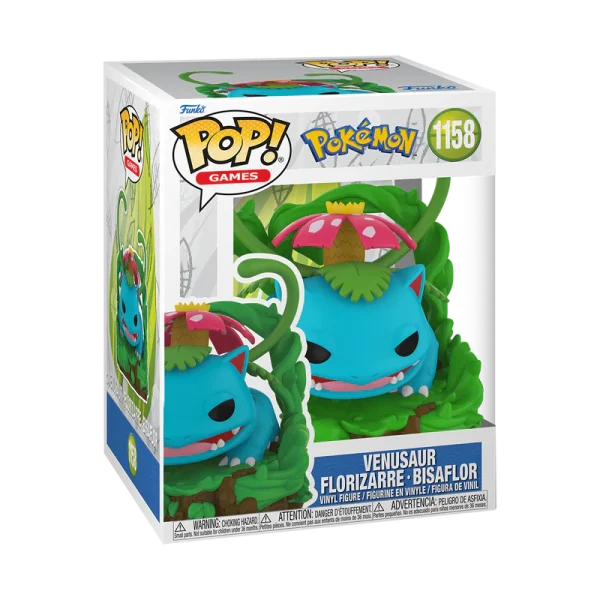 FUNKO POKEMON VENUSAUR POP 1158 - Image 2