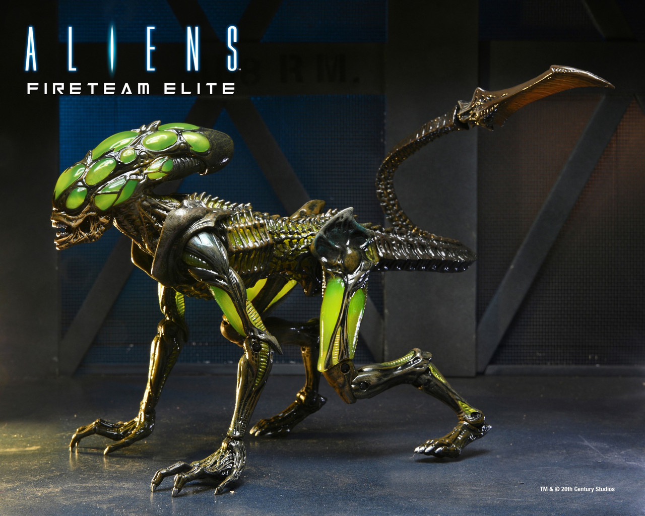 b4__70203 NECA ALIENS FIRETEAM ELITE BURSTER ALIEN - Image 1