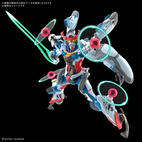 BANDAI HOBBY HG 1/144 GQUUUUUUX-ENDYMION UNIT AWAKE - Image 5