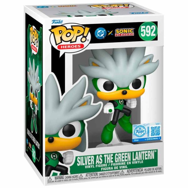 FUNKO DC X SONIC SILVER AS THE GREEN LANTERN - Image 2