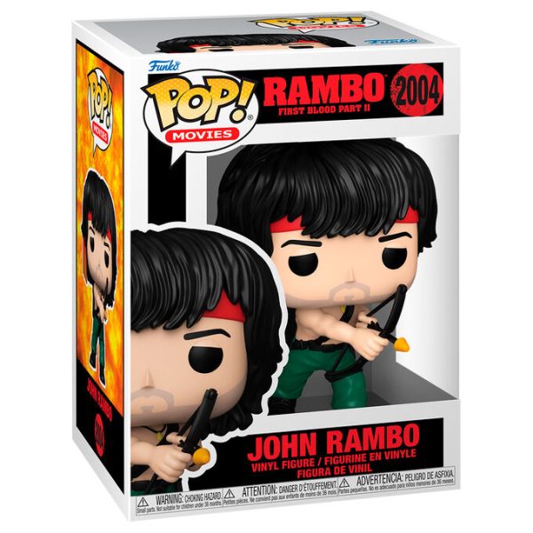 FUNKO RAMBO FIRST BOLLD PART II JOHN RAMBO POP 2004 - Image 2
