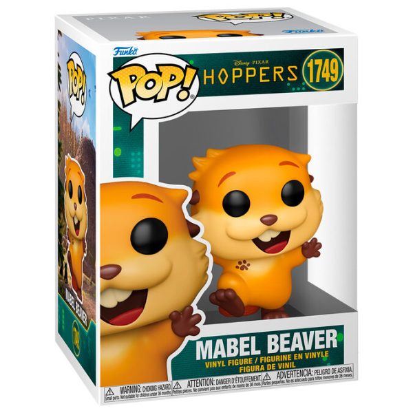 FUNKO HOPPERS MABEL BEAVER POP 1749 - Image 2
