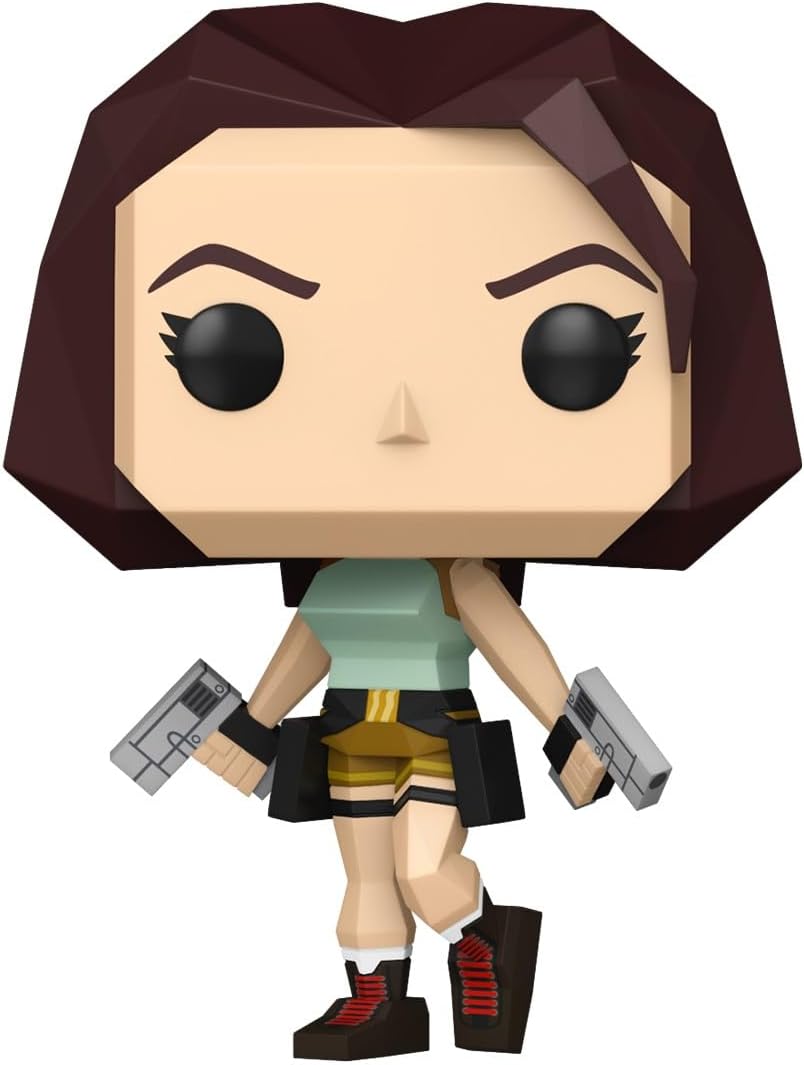 51qycKtJoQL._AC_SL1300_ FUNKO TOMB RAIDER LARA CROFT POLYGONAL POP 1192 - Image 1