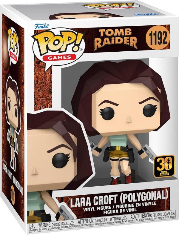 FUNKO TOMB RAIDER LARA CROFT POLYGONAL POP 1192 - Image 2