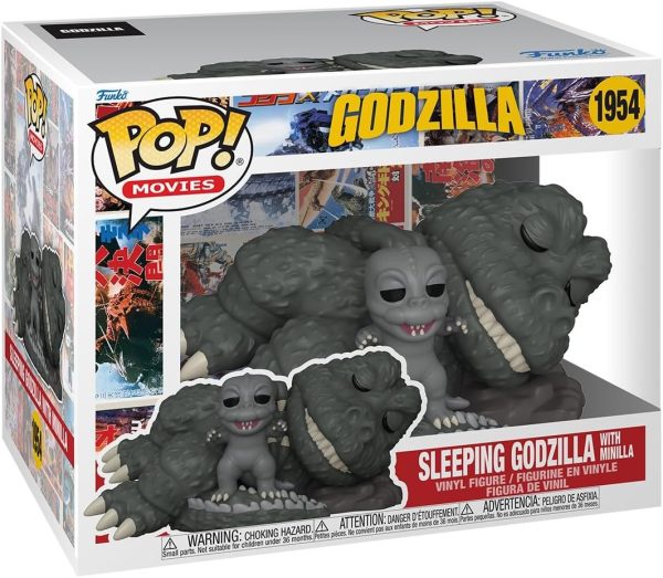 SLEEPING GODZILLA WITH MINILLA 1954 POP - Image 2