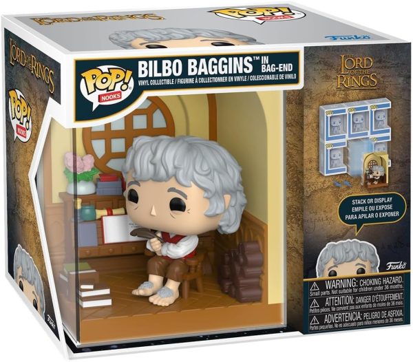 FUNKO POP NOOKS BILBO BAGGINS IN BAG END - Image 2