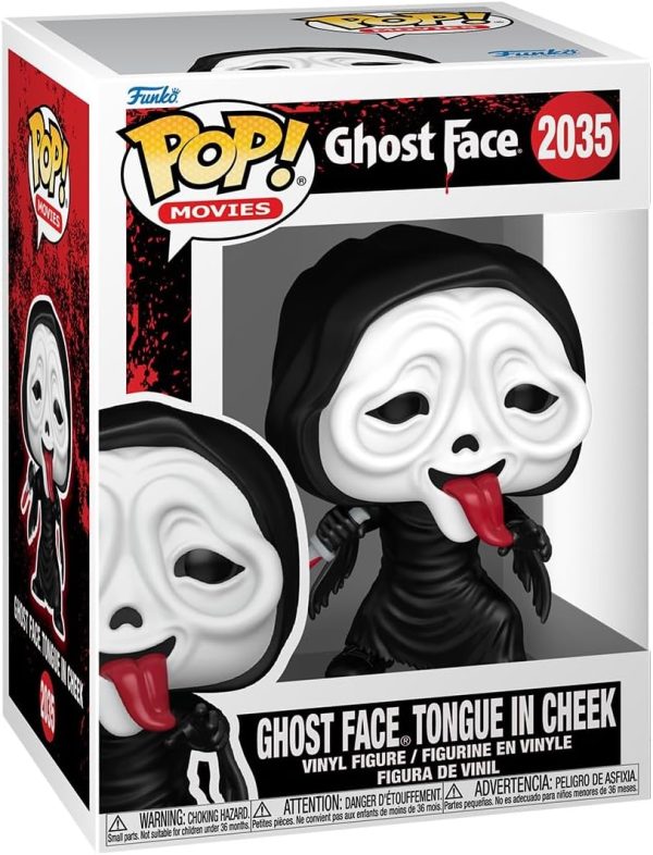FUNKO GHOST FACE  TONGUE IN CHEEK POP 2035 - Imagen 2
