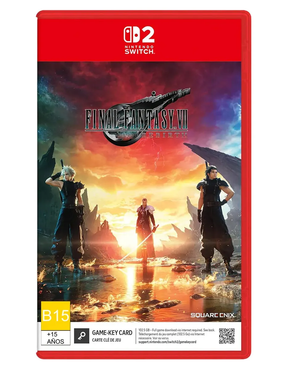 D_NQ_NP_2X_890430-MLA110459638750_052026-F FINAL FANTASY VII REBIRTH SWITCH 2 - Image 1