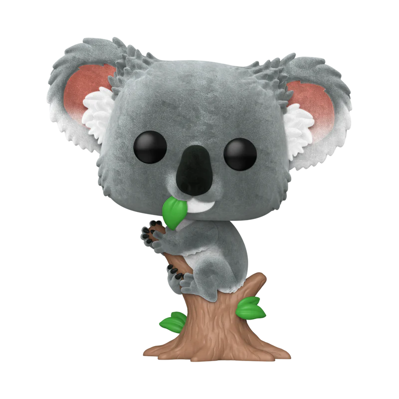 Pop_Koala_Flocked_hi-res_1_1024x1024 FUNKO AUSTRALIAN ANIMALS KOALA FLOCKED POP 111 - Image 1