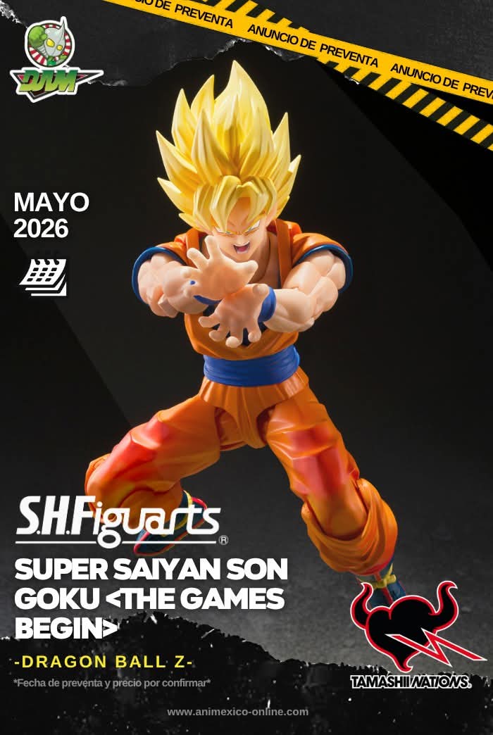 WhatsApp Image 2026-06-08 at 2.04.02 PM PREVENTA - SUPER SAIYAN SON GOKU "THE GAMES BEGIN" - DRAGON BALL Z - Image 1