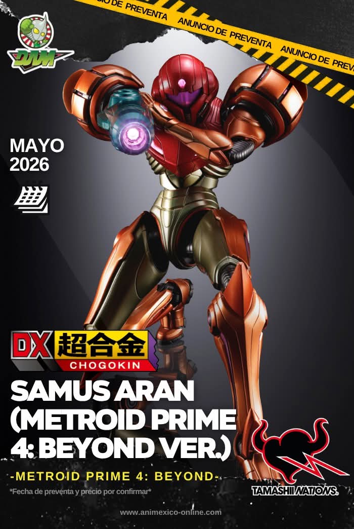 WhatsApp Image 2026-06-08 at 2.04.07 PM (3) PREVENTA - SAMUS ARAN (METROID PRIME) CHOGOKIN - Image 1